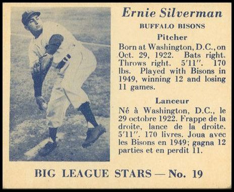 19 Ernie Silverman